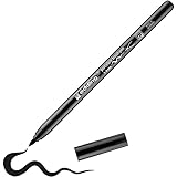 edding 4200 Porzellanpinselstift - schwarz - 1 Stift - Pinselspitze 1-4 mm...