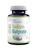 Hepatica Butyrate 500mg 90 Vegan Kapseln, 385mg Butyric Acid,...