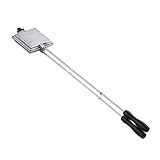 Relaxdays Sandwicheisen Camping, Outdoor Sandwichmaker Grill, Gaskocher,...