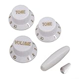 EasyByMall for ST for Style Guitar Accessories Set of 3 Control Knobs...