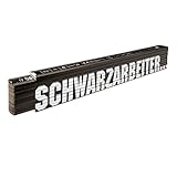 Stabila Holz-Gliedermaßstab Type 707 P SCHWARZARBEITER, 2 m, schwarz,...