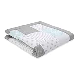 emma & noah Krabbeldecke Baby, 120x120 cm, Groß und Gepolstert,...