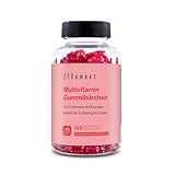 Multivitamin Gummibärchenfür Kinder, 120 Stück | Gummies mit 13...