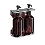 Filteilect Nachfüllbarer Seifenspender zur Wandmontage, manuelle...