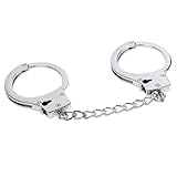 HOUSON Handschelle aus Stahl， Heavy Duty Sicherheitshandschellen robuste...