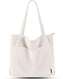 Prite Handtasche Damen Tote Bag Shopper Groß Umhängetasche Cord...