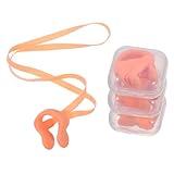 DOITOOL 4 Stück Latex Nasenklammern mit Halteband Verschleißfest für...