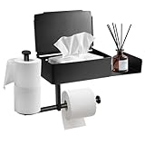 Kinberry Toilettenpapierhalter Ohne Bohren, Edelstahl Klopapierhalter,...