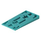 wolfcraft Set Abstandkeile aus Kunststoff I 8648000 I 120 Kunststoffkeile...