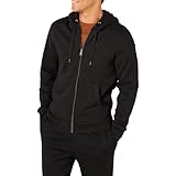 Amazon Essentials Herren Fleece-Kapuzenpulli mit durchgehendem...