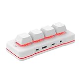 4-Tasten-Mini-Tastatur USB Wired & BT Wireless Mini Keyboard Customized...
