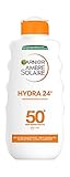 Garnier Ambre Solaire Hydra 24H Sonnenschutz-Milch LSF 50+, schnell...