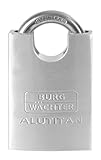 BURG-WÄCHTER Vorhängeschloss, Vorhangschloss mit 2 Schlüsseln, 8 mm...