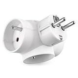 EMOS - 3X French-Steckdosenadapter für Innenbereich (IP20) - Belastung...