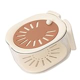 MLWSKERTY Multifunktionale Obstwaschschale Robuster Pfirsich Oder...