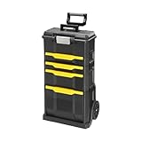 Stanley Rollende Werkstatt aus Metall-Kunststoff 1-79-206 – Werkzeugwagen...