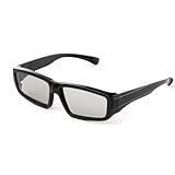 PRECORN 3D Brille Universale Passive 3D Brille schwarz kompatibel mit...