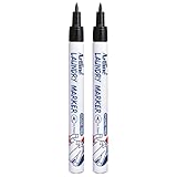 Artline 2 Stück Wäsche-Marker Stifte (schwarz) Waschbeständige...