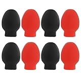 MAGICLULU 8 Stück Silikon Ersatz Übungstipp für Schlagzeugsticks Gummi...