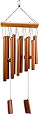 Kupink Bamboo Wind Chime for Indoor and Outdoor with Natural Relaxing Sound...