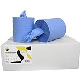 KURTT 6 Handtuchrollen ohne innenhülse! 300M, 1lagig Zellulose...