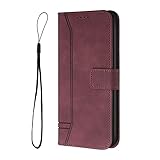 SNCLET Wallet Cover für Redmi 9C/Redmi 9C NFC Case Wallet PU Leder...