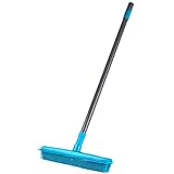 Beldray Besen mit Stiel 120cm, Tierhaarentferner & Gummibesen 2in1,...