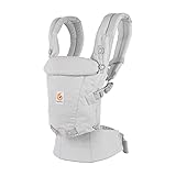 Ergobaby Adapt Babytrage für Neugeborene ab Geburt, 3-Positionen SoftTouch...