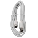 Glowster TV-Kabel, 1,5 m, Weiß