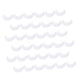 SHINEOFI 100 Stück Teiliges Bartnetz aus Weichem Nylon mit Elastischen...