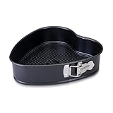 Zenker Herzspringform Perfect Black – 27 x 25 x 7 cm Hochwertige Backform...