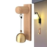 Zohuwerui Klingel zum Öffnen der Tür, Holzklang zum Basteln, Ornament,...