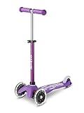 Micro Mobility Mini Micro Deluxe LED Scooter in der Farbe Purple, MMD141