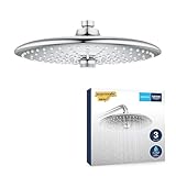 GROHE Vitalio Joy 260, Kopfbrause (wassersparende Regendusche mit 3...
