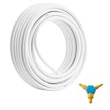 VEVOR Aluverbundrohr Aluminium Mehrschichtverbundrohr 25 m Weiß PEX-Rohr...