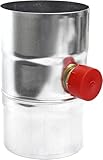 SAREI Regenwassersammler aus Zink, DN 87, Regenwasser nutzen, einfache...