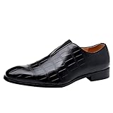 Businessschuhe Herren Fashion Pointed Toe Anzugschuhe Leder Schuhe Mit...