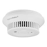Homematic IP Rauchwarnmelder mit Q-Label, Smart Home, Rauchmelder alarmiert...