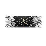 LANMOU Wanduhr Ohne Tickgeräusche, Wand Uhr Wohnzimmer Uhr Wand Modern,...