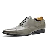Grau,41 EU, Herren Anzug Schuhe Oxford Schuhe Formelle Anzug Schuhe Für...