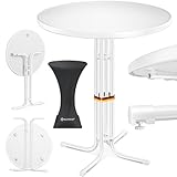 KESSER® Gastro Stehtisch klappbar Bistrotisch | Pulverbeschichtete...