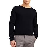 JACK & JONES Herren Strickpullover Rundhals Basic Langarm Sweater Baumwolle...