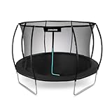 Trampolin Outdoor, Gartentrampolin Ø 244 cm 8 Zertifiziert Trampolin mit...