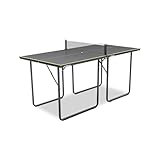 JOOLA Tischtennisplatte Midsize, mittelgroße inklusive Netz, Dark-Grey,...