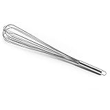 Forgast Edelstahl Schneebesen | Länge 60cm | Whisk | Rührbesen | für...