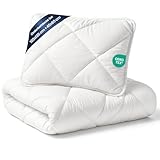 Baby Bettdecke und Kissen Kinderdecke 100x135 cm - Kinderbettdecke Kinder...