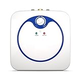 HPHPH Elektrische Durchlauferhitzer, 2,5 Mini-Elektro-Warmwasserbereiter,...