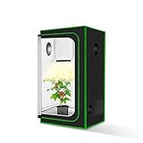 MELONFARM Kleines Wachstumszelt für Aerogarden, 45,7 x 45,7 x 91,4 cm,...