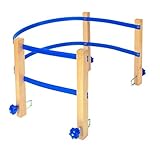 Alpenflitzer® Holzschlitten 110 cm Davoser Rodel Faltbarer Klappbarer...