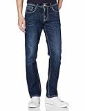 camel active Herren Relaxed Fit 5-Pocket Jeans aus Baumwolle Blau,...
